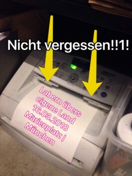 Labern übers eigene Land